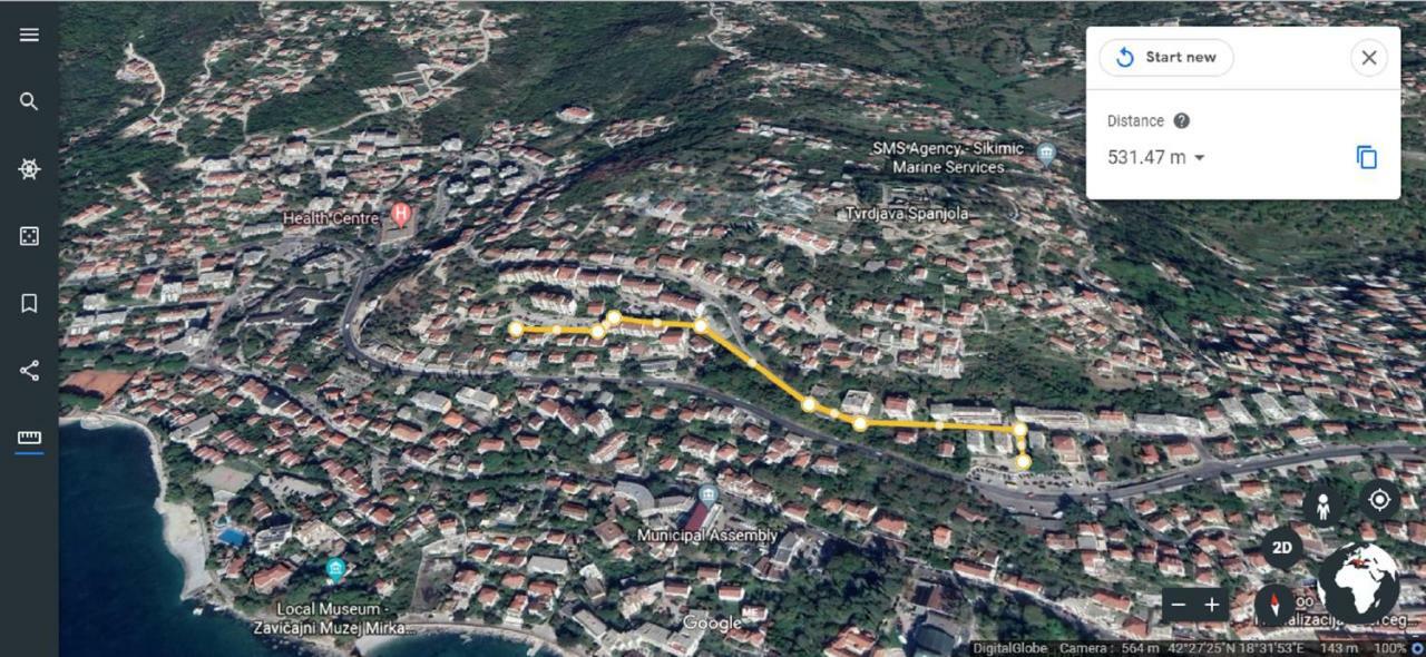 Apartments Maya Herceg Novi Eksteriør bilde
